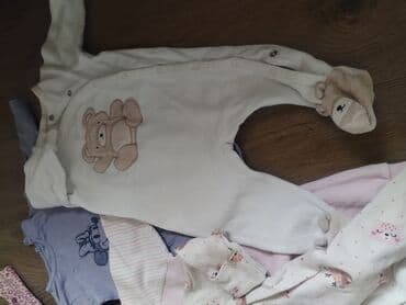 lutke za bebe devojcice: Paket: Bodiji, Za devojčice, uzrast: 3-6 meseci — 8