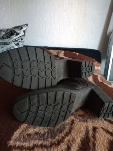 mokasine od prevrnute koze: Ankle boots, 38 — 4