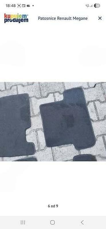 Patosnice: PATOSNICE FABRICKE ZA RENAULT MEGANE | fabricke patosnice skinute sa — 6