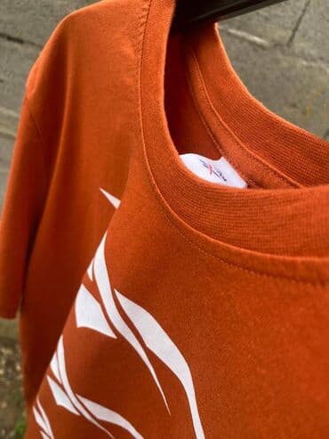 Women's T-shirts and tops: Reebok, XL, Cotton, color - Orange — 2