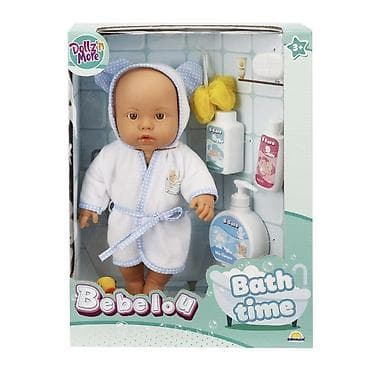 Lutka beba 023877 – Bebelou Bath Time, 35 cm Opis: - Nežna lutka-beba