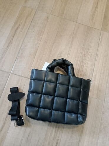 crne torbice sa lancem: Elegant purse, Lc Waikiki, Material: Poliuretan — 1