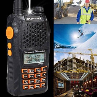 Sport i razonoda: Toki-Voki-Baofeng-UV-6R-Dual-Band-7w Baofeng UV-6R max snage 7wati — 2