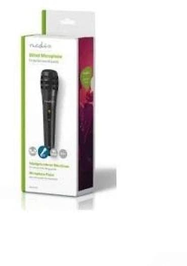 wireless slusalice: Nedis žični mikrofon - Tip: dinamički, ručni mikrofon za govor i — 8
