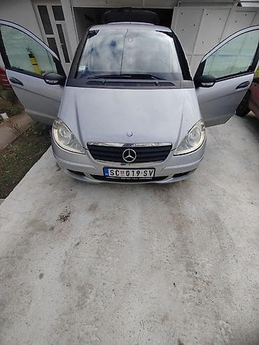 Used Cars: Mercedes-Benz A-klasa (W169) – 5 vrata, srebrna boja Glavne — 3