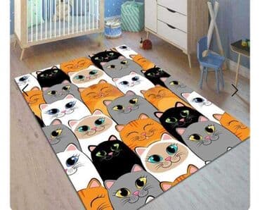 kupujem prodajem deciji tepisi: Pravougaoni, bоја - Šareno — 12