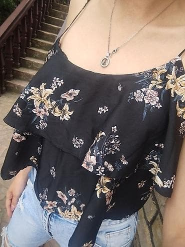 Women's T-shirts and tops: Teranova košulja, veličina S. - Model: lagana letnja košulja/top sa — 2