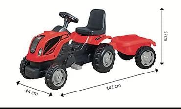 kompleti za bebe devojcice: Traktor na pedale Dimenzije: 141 x 57 x 44 cm Maksimalna nosivost — 2