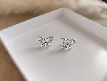 925 sterling srebro: - Materijal: srebro 925, jasno obeleženo žigom “925” - Tip: minđuše na — 3