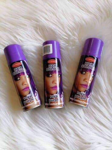 Sprej za farbanje kose Cena:700din/kom Moderan preparat za brzo