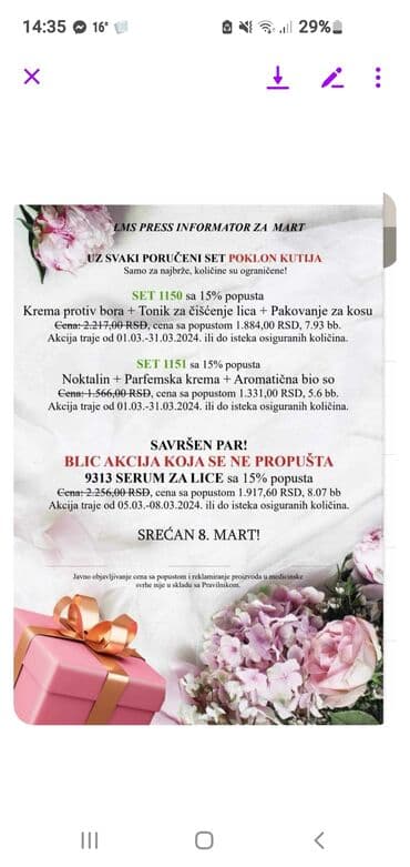 kargo pantalone h m: 🍒🍒BLIC AKCIJA 🍒🍒
🌱🌱👒SERUM ZA LICE 🌱🌱👒
 OD 05.03 - 08.03 — 2