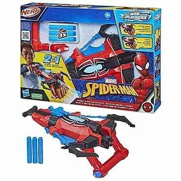 NERF Marvel Spider-Man Web Splashers 2-in-1 Blaster NOVO