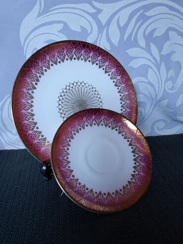 porcelanske solje za caj: Porcelanski set 1959g+ Winterling Marktleuthen. Set perfektan — 9