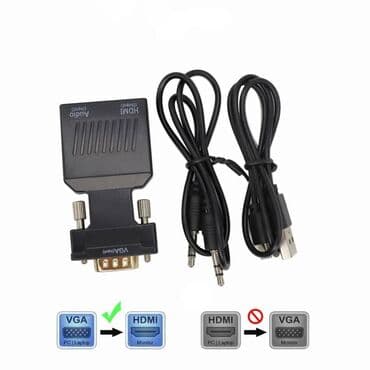 Car Electronics: Karakteristike: 1. Koristi se za pretvaranje VGA video i 3,5 mm — 2