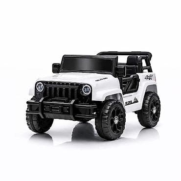 puma bmw trenerke: Džip za decu Wrangler Mini (6V) – Beli Šifra proizvoda — 1