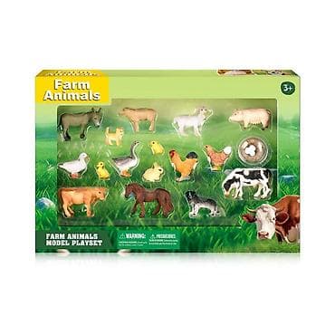 Set životinja 18 pcs – edukativni komplet figura za decu 3+ Opis: Set