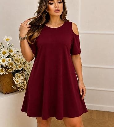 haljina bubamara: 06. 🌸 MODA ZA PUNIJE DAME 🌸 ✨ Udobna i lagana haljina A kroja ✨ — 6