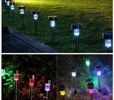 led dekoracija: Set od 6 solarnih lampi Samo 1900 din Set od 6 komada solarnih lampi — 1