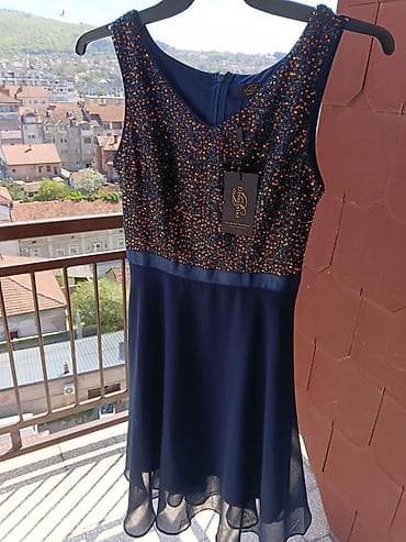 Haljine: Koktel/večernja haljina Dressystar – tamnoplava - Gornji deo: bez — 6