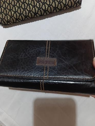 Kožni ženski novčanik MODA – crni - Materijal: prirodna koža sa