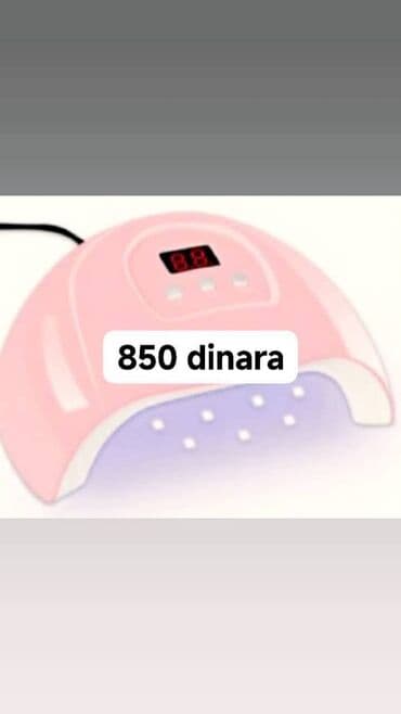 Aparati za manikir i pedikir: - LED/UV lampa za nokte u roze boji, sa digitalnim displejem i — 1