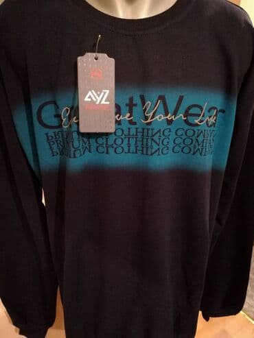 Trousers: Sweatshirt, 3XL, color - Blue — 5