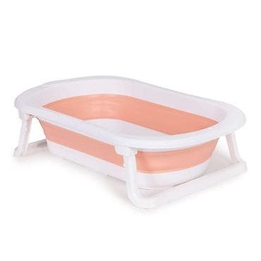 slike za zid: Sklopiva kadica za bebe sa odvodom – EcoToys, pink (Šifra proizvoda — 2