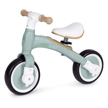ranac sa imenom: Ecotoys balans bicikl sa pedalama i pomoćnim točkovima 3u1 – green — 3