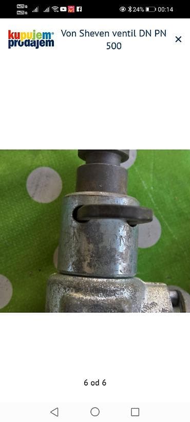 Alati i mašine: Von Sheven ventil DN PN 500 - Industrijski ventil sa ručicom za ručno — 6