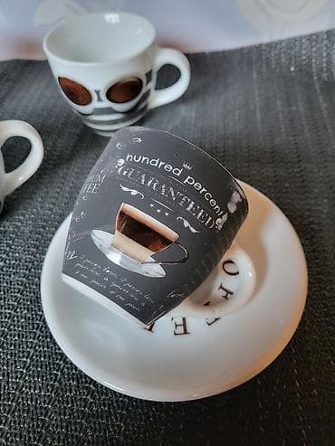 Kuhinjska oprema: Solje nove,vintaz za kafu. Pakovanje solja za kafu,porcelanske sa — 9