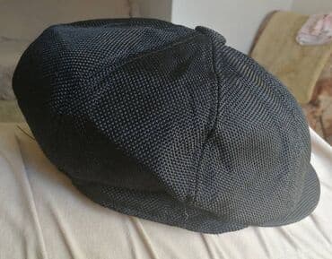 muske pantalone svecane: Cap, color - Black — 5