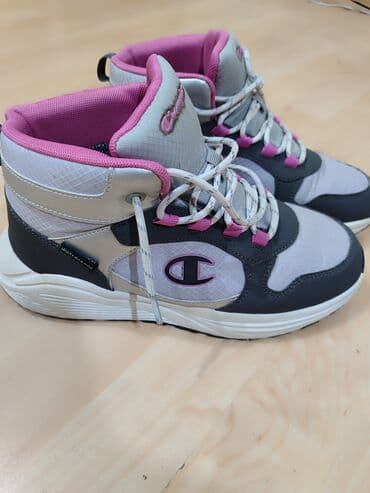 Patofne: Champion patike za decu – visoki model - Brend: Champion (logo na — 2