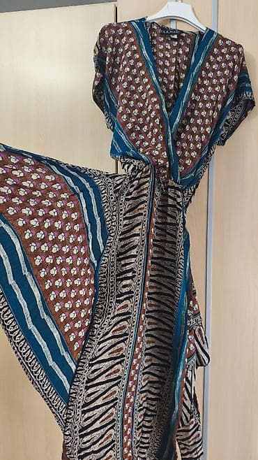 boho tunike: Vintage Bebe, 90s (devedesete), 100% rajon/viskoza, Boho / Patchwork — 5