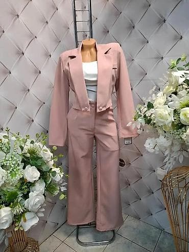 sakovi: Ženski elegantni komplet – sako i pantalone - Krojen damski komplet — 4