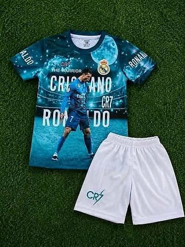 turski kompleti: Fudbalski setovi za decu – dres + šorts - Set Argentina: tamnoplavi — 6