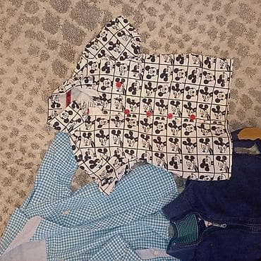 sandale za decake hm: Paket dečije garderobe za dečaka . Mešavina majica, dukseva, košulja i — 6