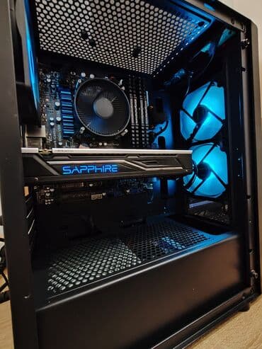 Video Games & Consoles: Gejming/desktop računar – osvetljeno kućište sa staklenom bočnom — 10