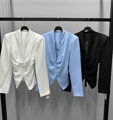 haljine m: ✅Ženski strukirani blejzer sa vezivanjem
✅2400 din — 4