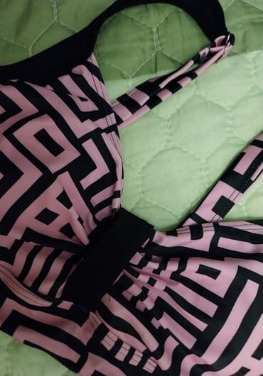 jednodelni push up kupaci: L (EU 40), Polyester, Geometrical, color - Multicolored — 4