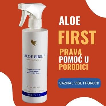 nutriplus vitamin c: Aloe First je izvrstan dodatak priboru za prvu pomoć👌 ✔️Ova — 1