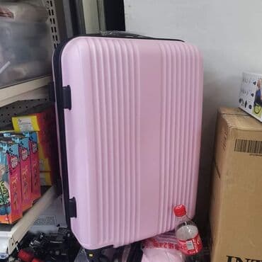 kabinski koferi: Putni koferi 3 kofera u kompletu Crni, Rozi, zlatni 12200 din ali - — 4