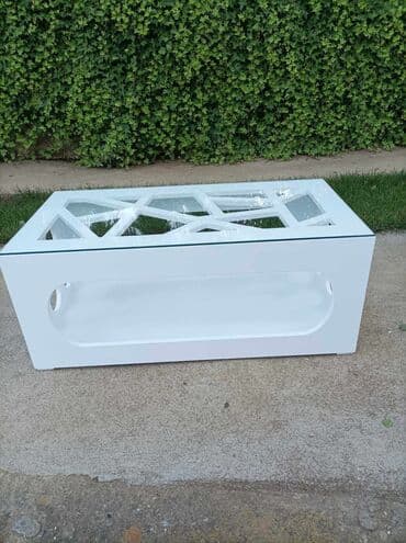 Nameštaj: 100 x 50 visina 40cm . Medijapan 140e Bez stakla,doplata za — 3