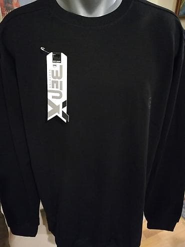 mona odelo: Novi muski pamucni duks Benx u velikom broju Crni 5XL. Novopazarski — 5