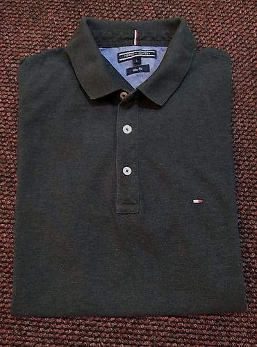 rame moschino: Tommy Hilfiger muška pamučna polo majica vel. L Vrhunska superiorna — 6