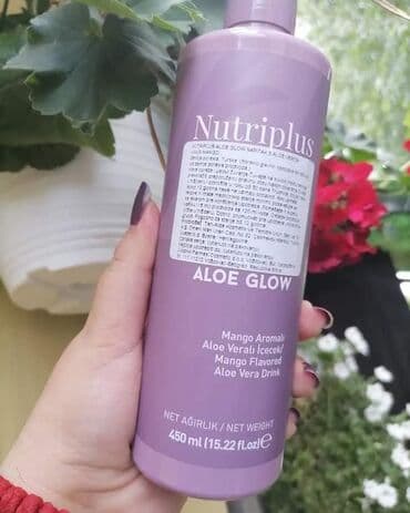 noša kao wc šolja: Nutriplus Aloe Glow je osvežavajući napitak sa ukusom manga i aloe — 1