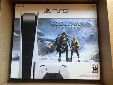 ps5 konzola cena: Sony PS5 sa igricom God of war, sa pisanom garancijom. 

690e — 1