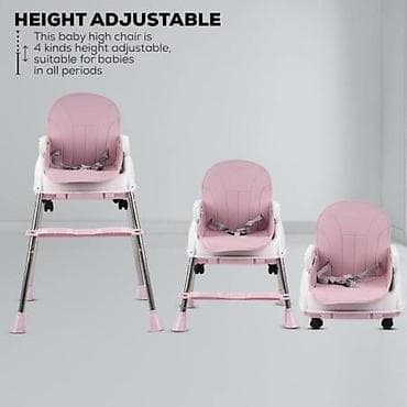 forma ideale kompjuterski stolovi: Hranilica Baby Line roze MODEL C006 Opis: - Prilagodljiva 2u1 — 2