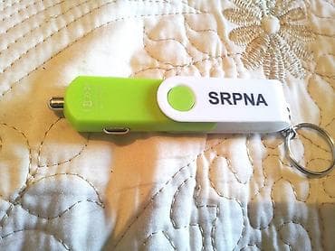 Usb auto punjač za mobilni-zeleni specifikacija: ulazni napon