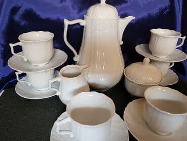 swarovski kristali cena: Servis za kafu 1974 do 1989g Schirnding porcelan Bavaria. Servis za 6 — 2