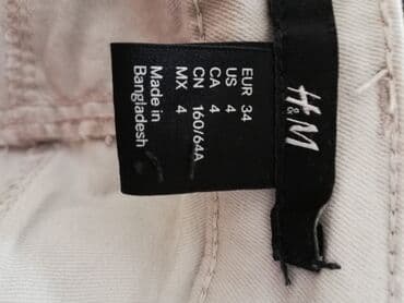 pantalone s: Pantalone h&m, nude boje, nove! Vel xs. Odlicne. Saljem post — 3